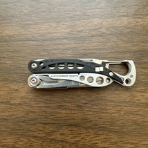 Retired Black Leatherman Style PS Multitool Keychain Scissor Knife; rare... - $87.29
