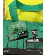 TRADER JOE&#39;S MINI TOTE BAG ONE (1) GREEN INSULATED NEW 1.5 Gal - $17.55