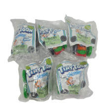 VINTAGE 1990 McDONALDS HAPPY MEAL LOT OF 5 TINY TOON ADVENTURE FLIPCAR E... - $7.60