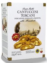Biscottificio Belli Pasticceria - Cantuccini IGP Almond 20% (Card Box) - 2 x 250 - £25.62 GBP