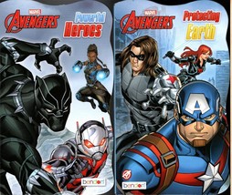Marvel Avengers - Powerful Heroes, Protecting Earth - Children&#39;s Board Book Set - £8.69 GBP