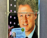 President Clinton Plant ID Card Flip Top Dual Torch Lighter Wind Resistant - $16.78