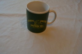 John Deere Licensed Product Coffee Mug Cup 3 3/4&quot; tall X 3 1/8&quot; wide at top - £12.19 GBP