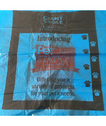 Giant Eagle grocery store blue plastic shopping bag lot pet care station... - $19.75