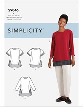 Simplicity Sewing Pattern 9046 Misses Layered Tunics Size XS-XL - $8.96