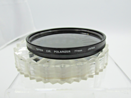 Tiffen 77mm Cir. Polarizer Lens Filter Thick Rim w/ Case 0705-2 - £17.31 GBP