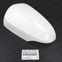 New Genuine Toyota 12-19 Prius "C" Driver Mirror Cover 040 White 87945-5... - $49.07