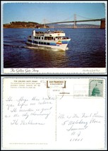 CALIFORNIA Postcard - San Francisco, The Golden Gate Ferry B26 - £2.33 GBP