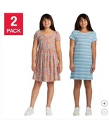 Roxy Girls Dress Pink Multicolor 2-Pack Short Sleeves - $61.73 CAD