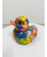 Matte Multi Colored Duck, Rainbow Duck, Duck Gift, Duck, Art, With Gift Box - €12,88 EUR