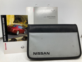 2004 Nissan Maxima Owners Manual Handbook Set with Case OEM M01B41007 - £39.56 GBP