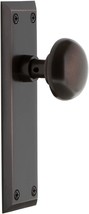 [Nostalgic 70037] New York Long Plate and Knob in Timeless Bronze Door B... - $98.64