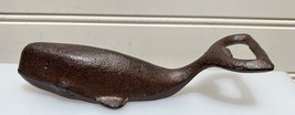 Cast Iron Rustic Bottle Opener  Whale Nautical bar ware - $20.25