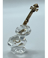 Swarovski Crystal Memories Classical Guitar Figurine Bari Italy 800 Silv... - £35.50 GBP