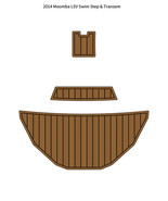 2014 Moomba LSV Swim Step Platform Transom Mat Boat EVA Foam Teak Deck F... - $384.32 CAD