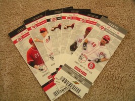 MLB 2014 Cincinnati Reds Full Unused Ticket Stubs $3.99 Each! - £3.18 GBP