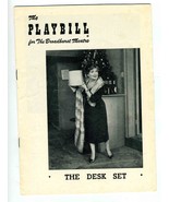 Playbill The Desk Set 1956 Shirley Booth Frank Milan Louis Gossett - £11.75 GBP