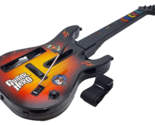 Guitar Hero Red Octane Sunburst 95455.805 Nintendo Wii Guitar Missing Ba... - $46.97
