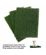 Puppy Potty Trainer Indoor Fake Grass Large Dog Training Pad 3 Replaceme... - £43.89 GBP