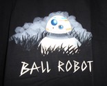 TeeFury Star Wars LARGE &quot;Ball Robot&quot; Bad Robot Parody MashUp Shirt BLACK - £11.00 GBP