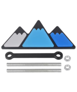 Tri-color Grille Badge Emblem For Toyota Tacoma TRD Mount 4Runner Tundra... - €6,98 EUR