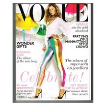 Vogue Magazine December 2011 mbox2583 Partying with Manhattan&#39;s style crowd Gise - £6.96 GBP