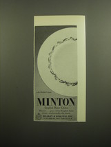 1960 Minton Laurentian China Advertisement - £11.78 GBP