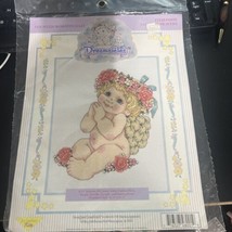 Dreamsicles Say your Prayers Baby Cherub Angel Counted Cross Stitch Kit ... - $7.92
