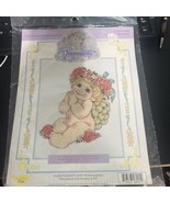 Dreamsicles Say your Prayers Baby Cherub Angel Counted Cross Stitch Kit ... - $10.86 CAD