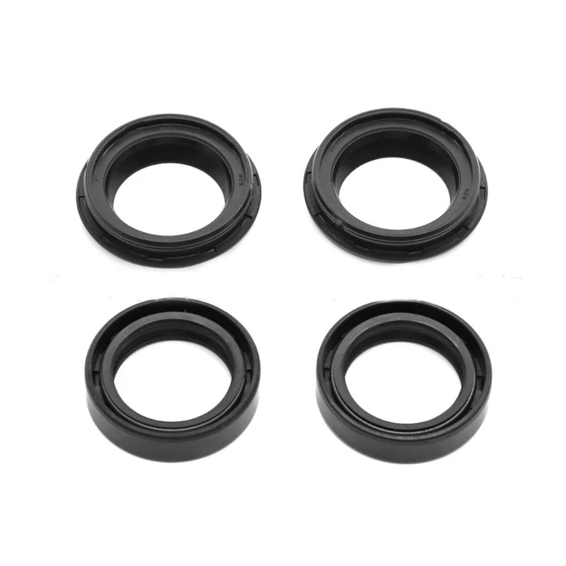 Motorcycle Front Fork Damper Shock 2Pcs Oil Seal +2Pcs Dust Seal Kits 31x43x10.5 - £42.21 GBP