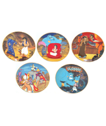 Disney Aladdin Jasmine Genie Prince Ali Collector Plate Bradford Exchange - £39.92 GBP