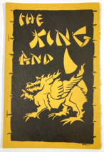 1969 THE KING AND I Beaverton OREGON High School THEATER PROGRAM Dragon ... - £15.29 GBP