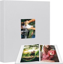 Aevdor 11X14 Photo Album Holds 64 Photos, Linen Cover Art Portfolio 11X14,, Grey - $31.99