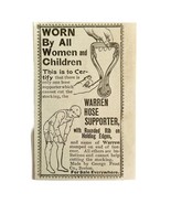 Warren Panty Hose Supporter 1894 Advertisement Victorian Clothing ADBN1bbb - $28.11 CAD