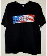 Styx Concert Tour T Shirt Vintage 2011 United In Rock No Foreigner Size ... - $64.99