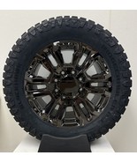 2011-2025 GMC Sierra 2500 Black Chrome 20" 8-180 Wheels 275/65R20 R/T Tires - $2,375.01