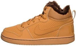 Nike Big Kids Court Borough Mid Winter Shoes,Haystack/Haystack,4 - $69.65