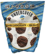 Undercover Chocolate Dark Chocolate Quinoa Crisps, 15.3 Ounce - £17.65 GBP