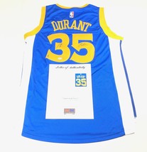 Stephen Curry Kevin Durant Steve Kerr signed jersey PSA/DNA Autographed LOA Warr - £1,612.32 GBP