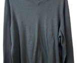 Croft &amp; BarrowPullover V Neck Sweater Mens Size XL Dark Gray - $15.01
