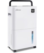 50 Pints 3500 Sq ft. Dehumidifier for Basement or Large Rooms with Timer... - £66.42 GBP