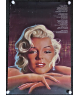 VTG 1988 Marilyn Monroe Candle in the Wind Poster 24&quot; x 35&quot; By Steve Gulbis - £37.31 GBP