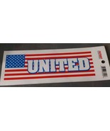 Patriot Bumper Sticker United Flag USA 4x11 - £7.13 GBP