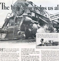 1937 Association Of American Railroads Advertisement Trains Railway DWQQ5 - $18.00