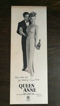 Vintage 1965 Queen Anne Scotch Whiskey Spanish Espanol Original Ad - Rare - $9.49