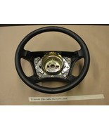 OEM 97 Mercedes E320 LEATHER WRAPPED STEERING WHEEL BLACK W210 - $176.37 CAD