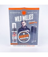 Wild Willies The PaceSetter Beard Kit Beard Balm Oil Brush Mens Grooming... - £20.64 GBP