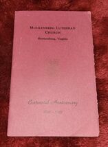 VTG Muhlenberg Lutheran Church Centennial Anniversary 1849-1949 Harrison... - $19.99