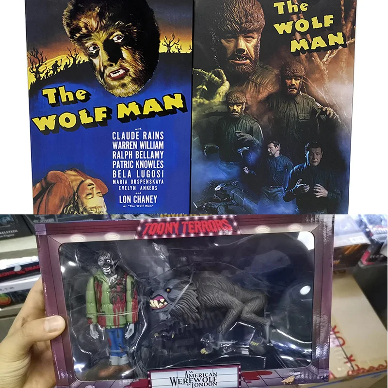 NECA An American Werewolf Figure in London Kessler Toony Terrors The Wolf Man - £28.67 GBP+