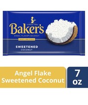 Baker’s Coconut sweetened angel flake 7oz bag. Bundle of 3. deserts, pie... - £27.31 GBP